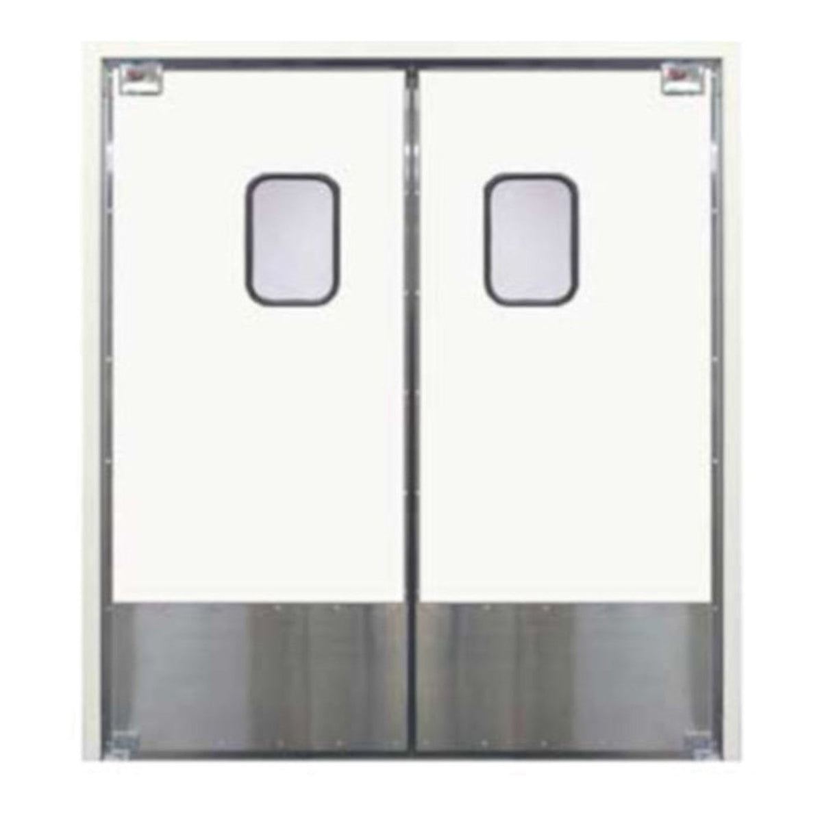 Curtron SPD-30-L-DBL-6096 60" x 96" Servie-Pro Series 30 Double Swing Door - CUSPD30LDBL6096