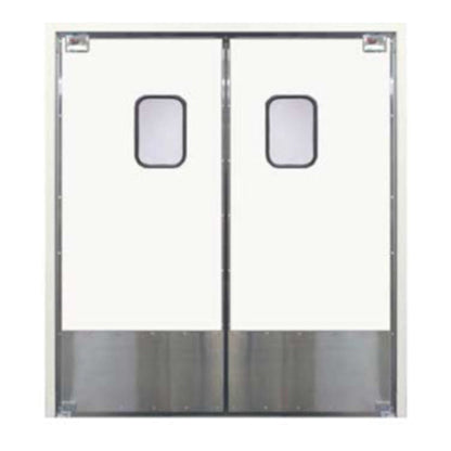 Curtron SPD-30-L-DBL-9684 96" x 84" Servie-Pro Series 30 Double Swing Door - CUSPD30LDBL9684