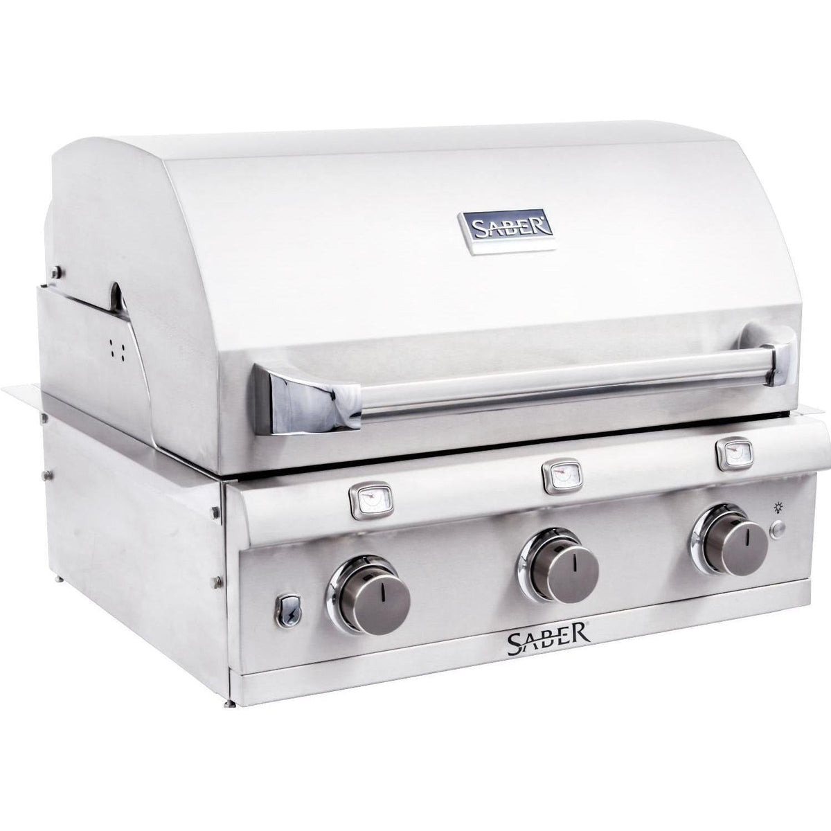 Saber Grills: Stainless Series 3-Burner Built-In Grill (NG) - R50SB0417