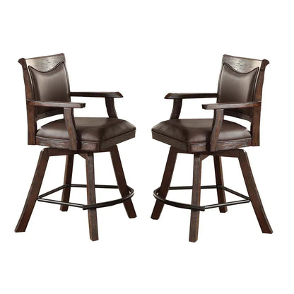 ECI Furniture Gettysburg 24 Spectator Counter Stool Set of 2 - EC-1475-05-SCS