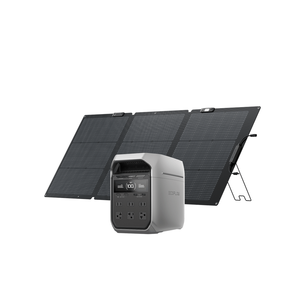 EcoFlow DELTA 3 Series Solar Generator (PV160W) - D3P-160-2