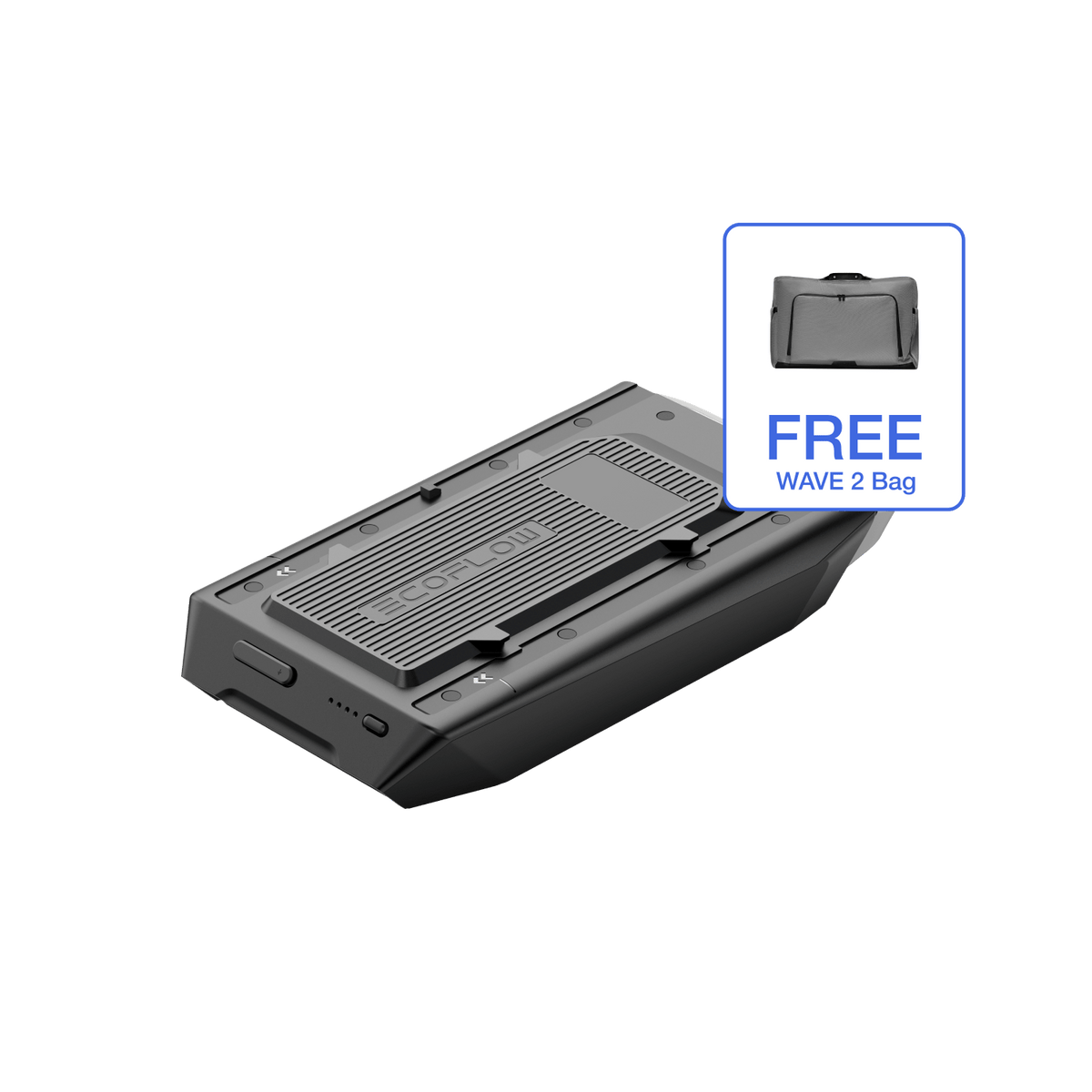 EcoFlow WAVE 2 Add-on Battery + WAVE Series Bag
