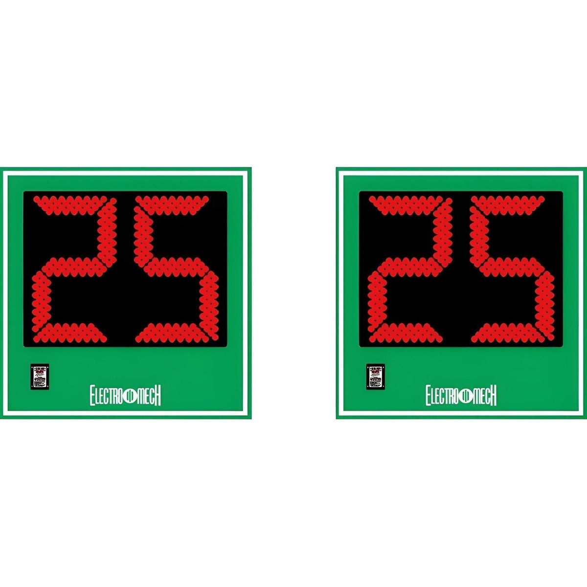 Electro-Mech Portable Play Clock Set With 24-Inch Digits - LX3024