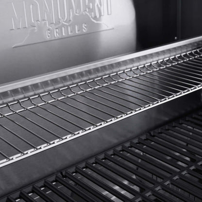 Monument Grills Eminence 405 Series | 4 Burner Tech Propane Gas Grill in Stainless Steel - E405