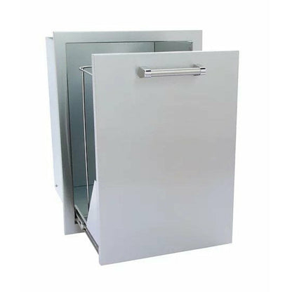 KoKoMo Outdoor Kitchen Stainless Steel Trash/Propane Pull-Out - KO-TRHD