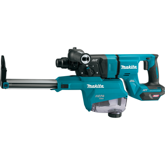 Makita 40V Max XGT Brushless Lithium-Ion 1-3/16 in. Cordless AVT AWS Rotary Hammer Kit (4 Ah) & FREE Makita GRH07ZW - GRH08M1