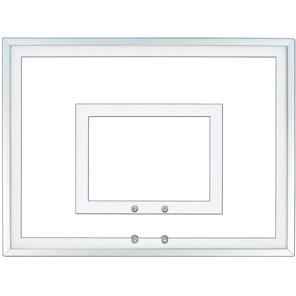 First Team 36" X 54" (1/2" Thick) Framed Acrylic Backboard FT215