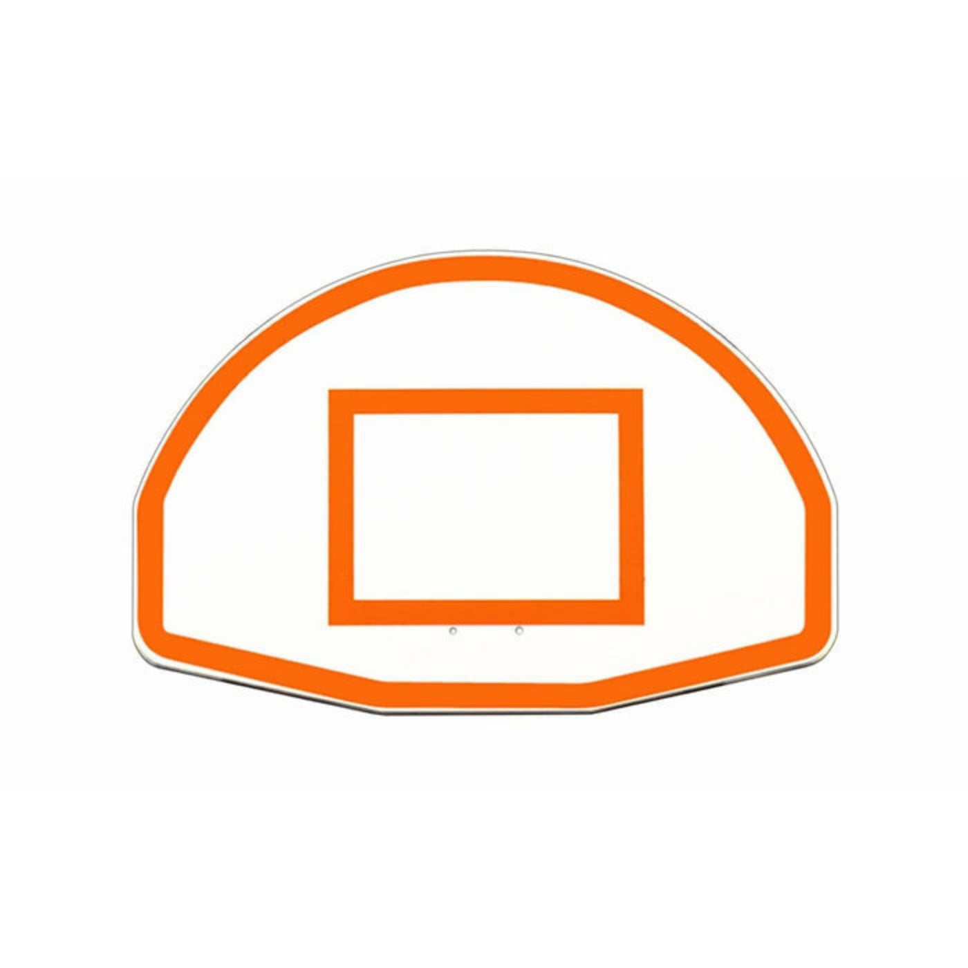 First Team 36" X 54" Fan-Shaped Aluminum Backboard  - FT270