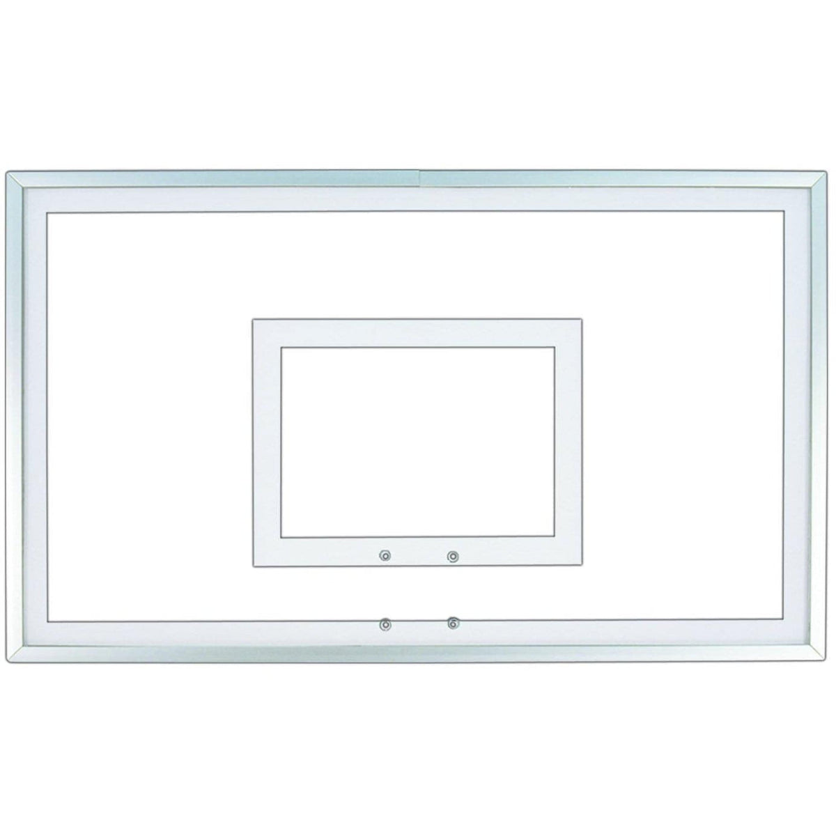 First Team 36" X 60" (1/2" Thick) Framed Acrylic Backboard FT220