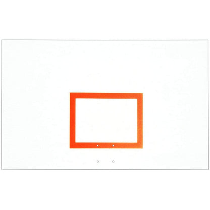 First Team 42" X 72" Rectangular Steel Backboard w/brackets  - FT265B