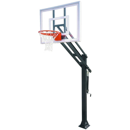 First Team Force In-Ground Adjustable Basketball Goal - Force III