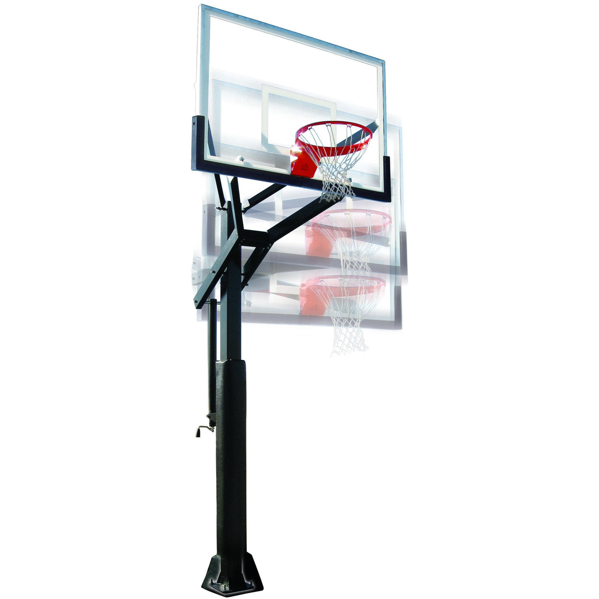 First Team PowerHouse 5 In Ground Adjustable Basketball Goal - PowerHouse 560