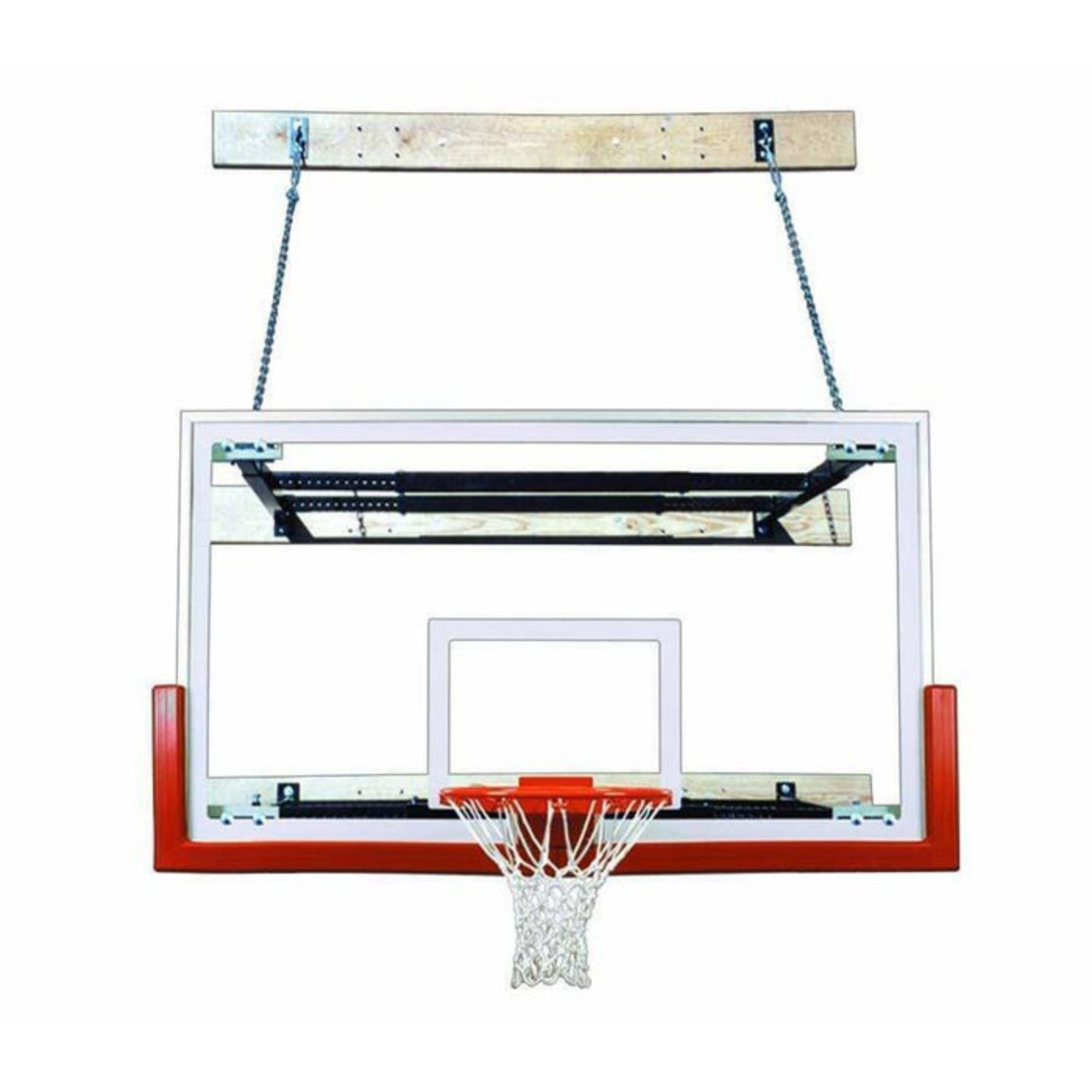 First Team Wall Mount Basketball Goal - SuperMount46 Victory