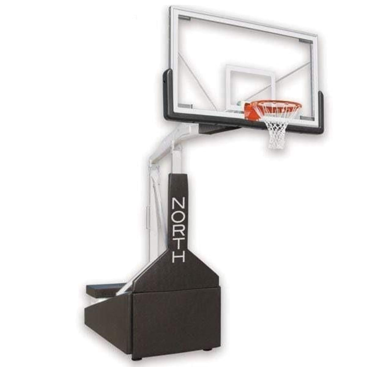 First Team Tempest Portable Basketball System - Grey