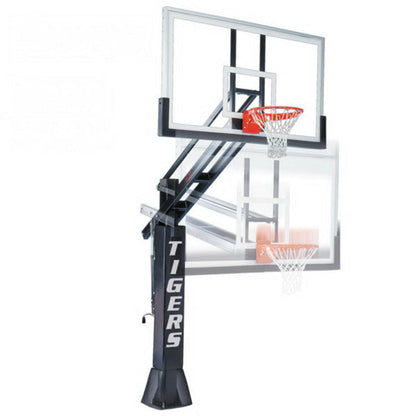 First Team TitanIn Ground Adjustable Basketball Goal