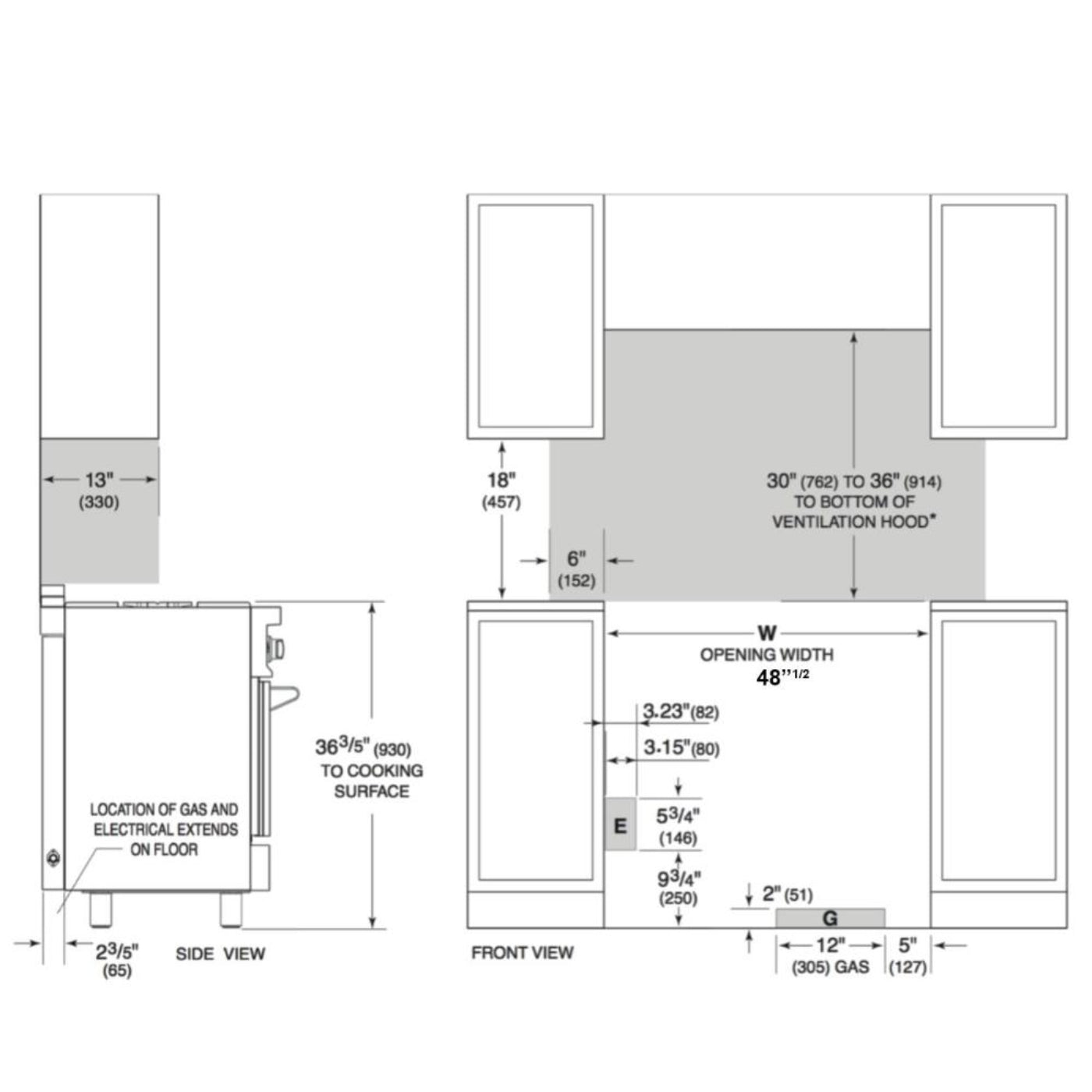 Forno 4-Piece Appliance Package - 48-Inch Dual Fuel Range, Refrigerator, Wall Mount Hood with Backsplash, & 3-Rack Dishwasher in Stainless Steel - AP4-6156-48