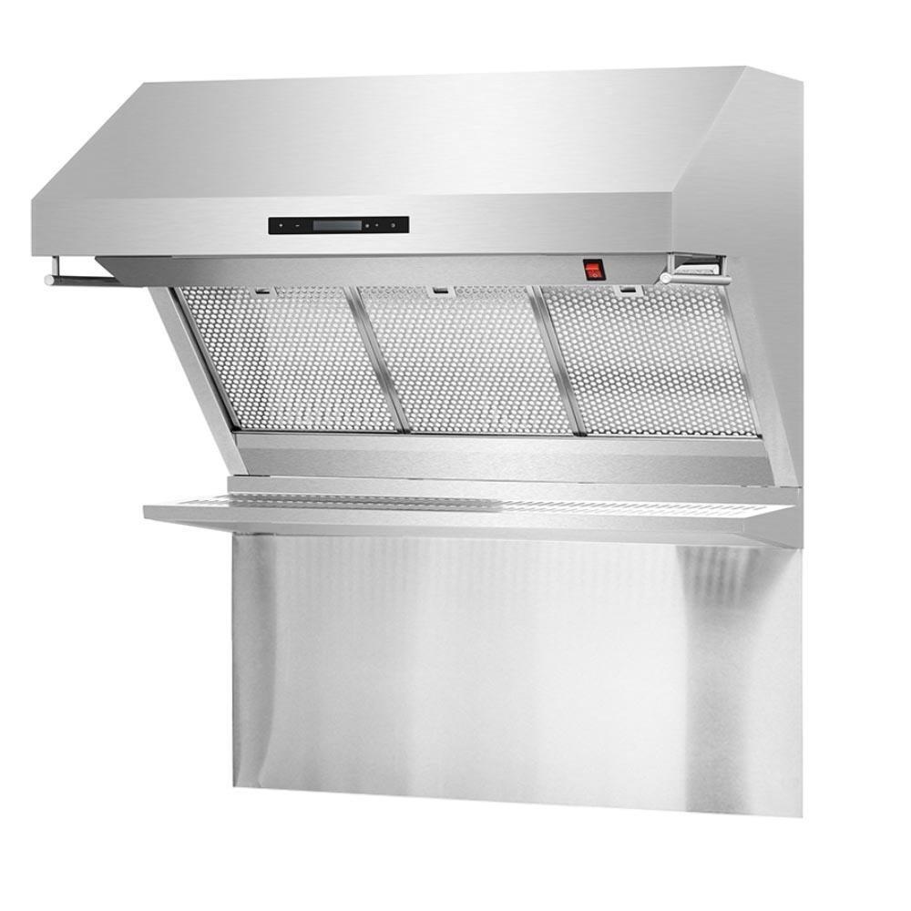 Forno 4-Piece Pro Appliance Package - 36-Inch Dual Fuel Range, French Door Refrigerator, Wall Mount Hood with Backsplash, and Dishwasher in Stainless Steel - AP4-6187-36