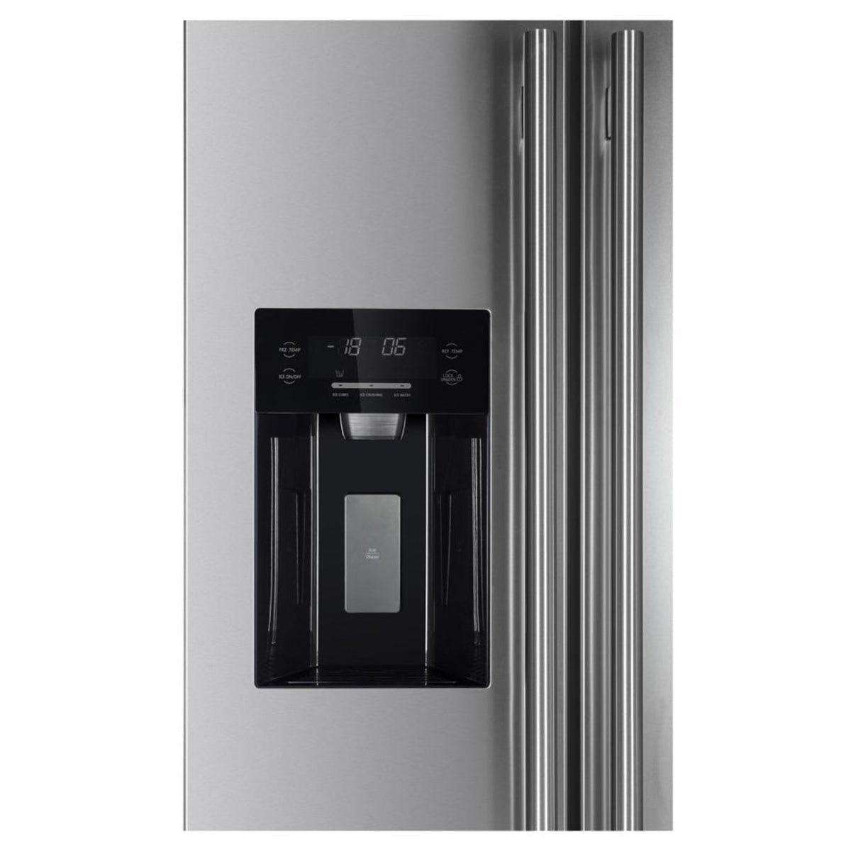 Forno 3-Piece Appliance Package - 36-Inch Gas Range, Refrigerator with Water Dispenser, & Wall Mount Hood in Stainless Steel - APW3-6244-36-H