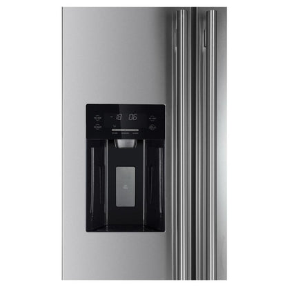 Forno 3-Piece Appliance Package - 36-Inch Gas Range, Refrigerator with Water Dispenser, & Wall Mount Hood in Stainless Steel - APW3-6244-36-H