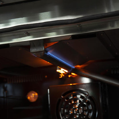 Forno 2-Piece Appliance Package - 36-Inch Gas Range & Wall Mount Hood in Stainless Steel - AP2-6244-36
