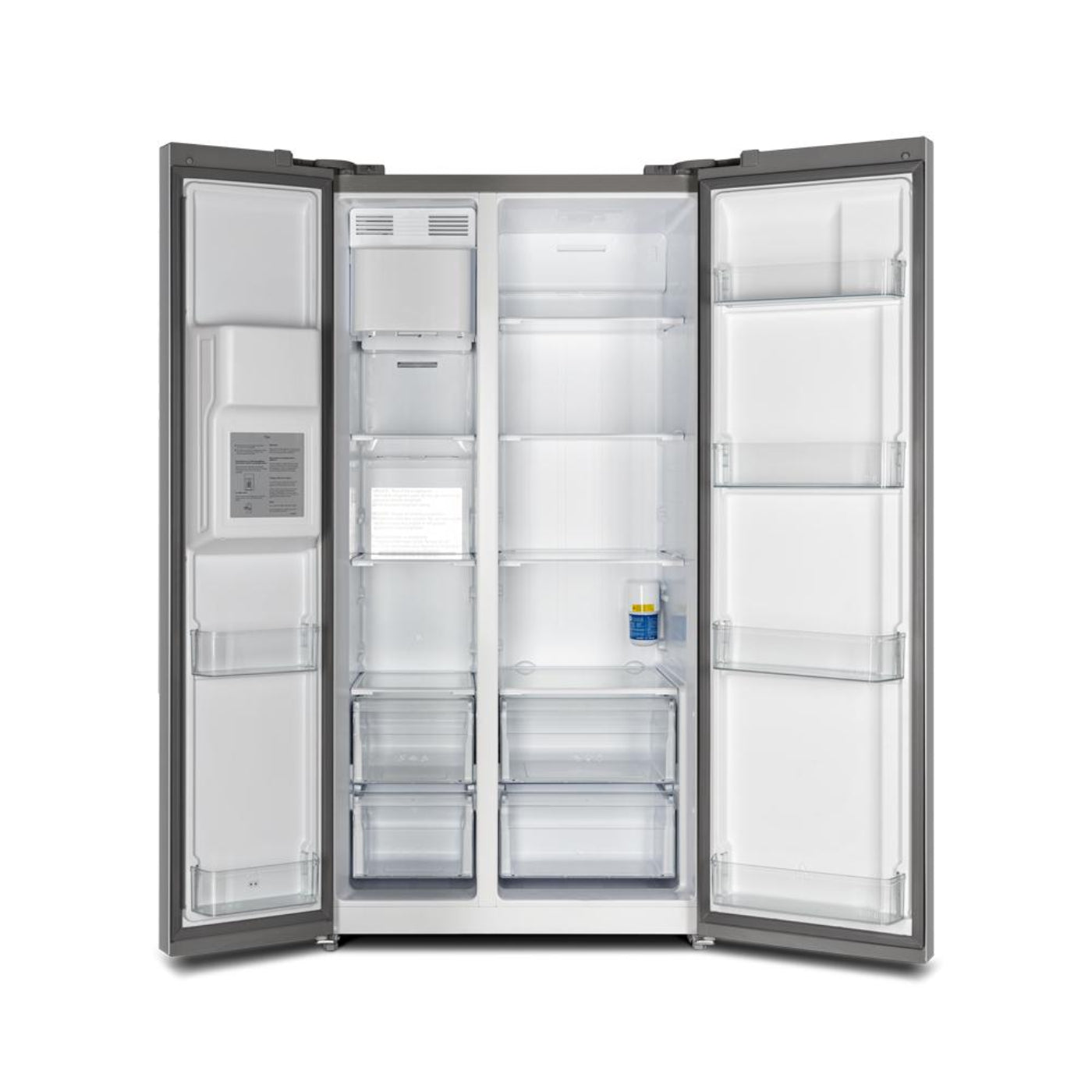 Forno 5-Piece Appliance Package - 48-Inch Gas Range, Refrigerator with Water Dispenser, Wall Mount Hood, 24-Inch Microwave Drawer, & 3-Rack Dishwasher in Stainless Steel - APW5-6244-48-H-MWD