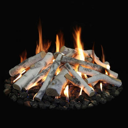 Grand Canyon  Quaking Aspen Birch Log Set For Fire Pits (16 PC.) FPASP-30/36