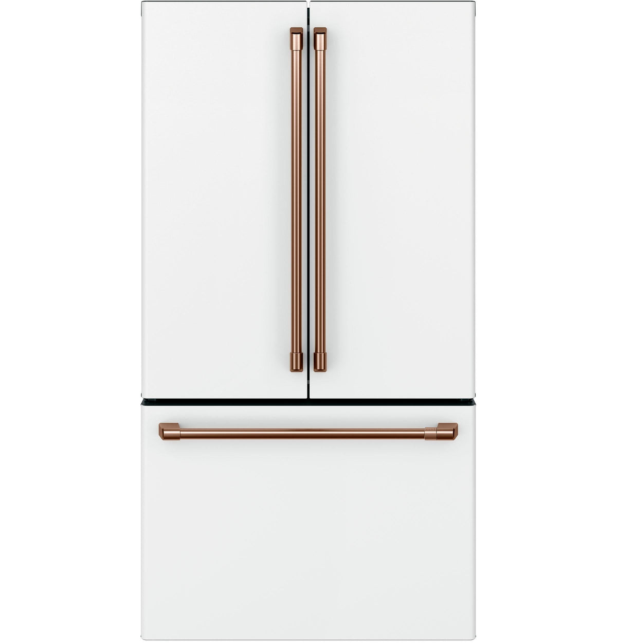 CAFE CWE23SP4MW2 CAFé™ ENERGY STAR® 23.1 Cu. Ft. Smart Counter-Depth French-Door Refrigerator White