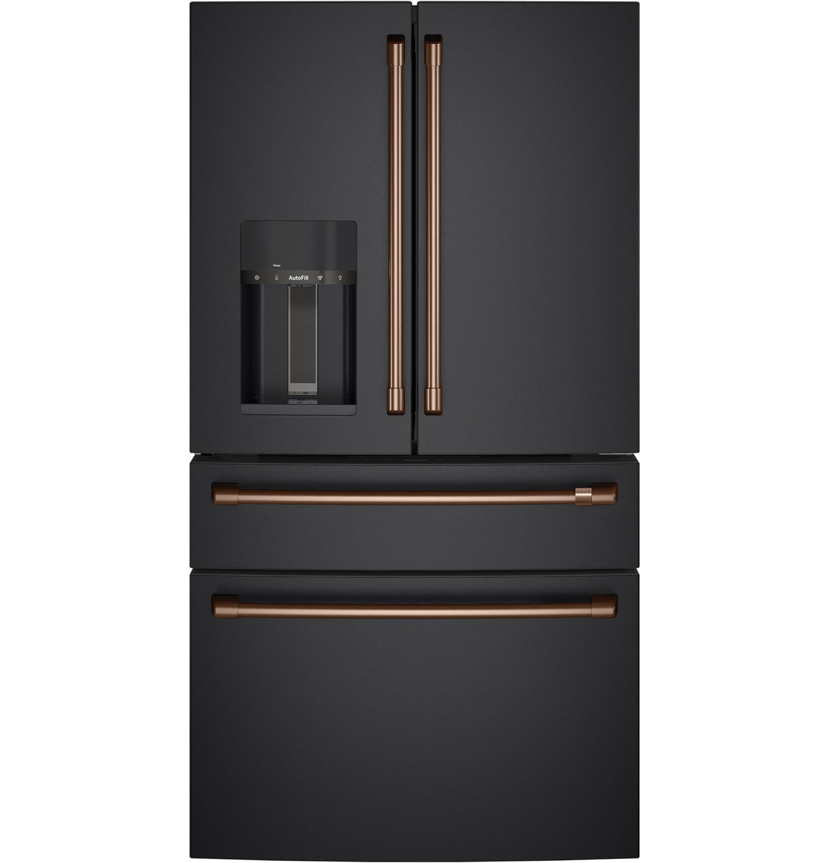 CAFE CVE28DP3ND1 CAFé™ ENERGY STAR® 27.8 Cu. Ft. Smart 4-Door French-Door Refrigerator Black