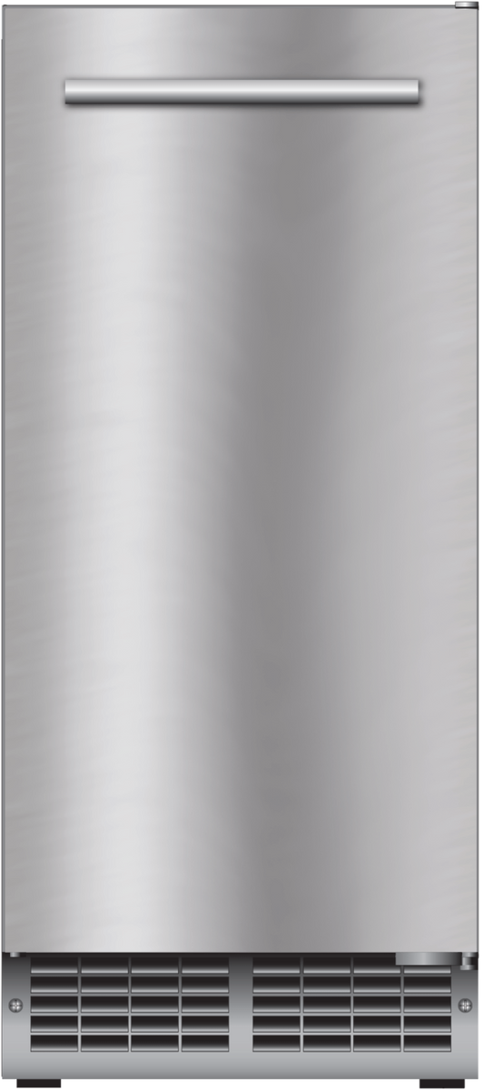 XO APPLIANCE XOUIM1565S 15" Clear Gourmet Ice Maker Fingerprint Resistant in Stainless Steel - XOUIM1565S