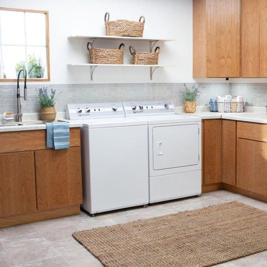 SPEED QUEEN TC5003WN TC5 Top Load Washer with Speed Queen Classic Clean No Lid LockWhite - TC5003WN