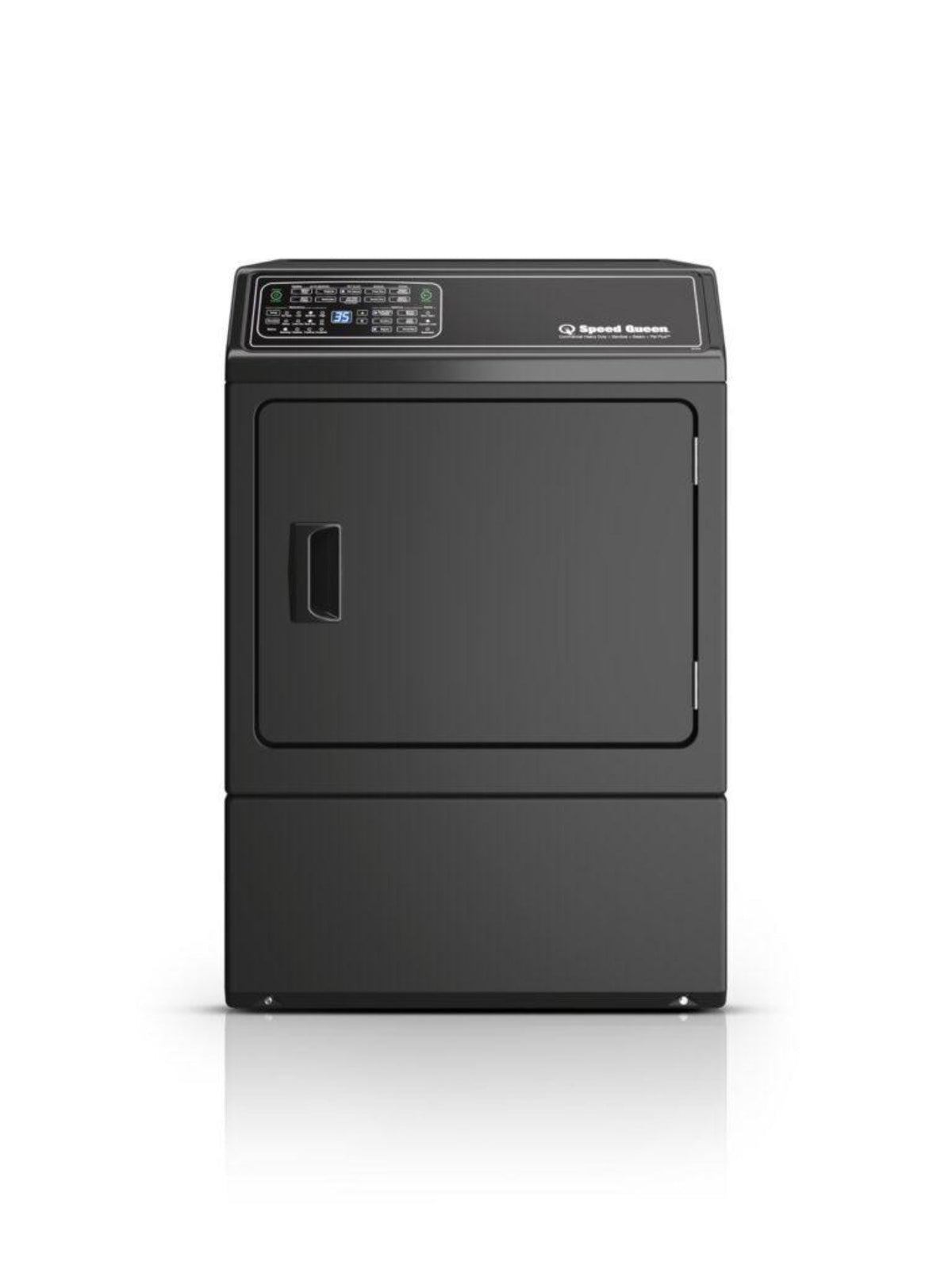 SPEED QUEEN DF7004BE DF7 Sanitizing Electric Dryer with Front Control Pet Plus Steam Over-Dry Protection Technology ENERGY STAR  in Black - DF7004BE