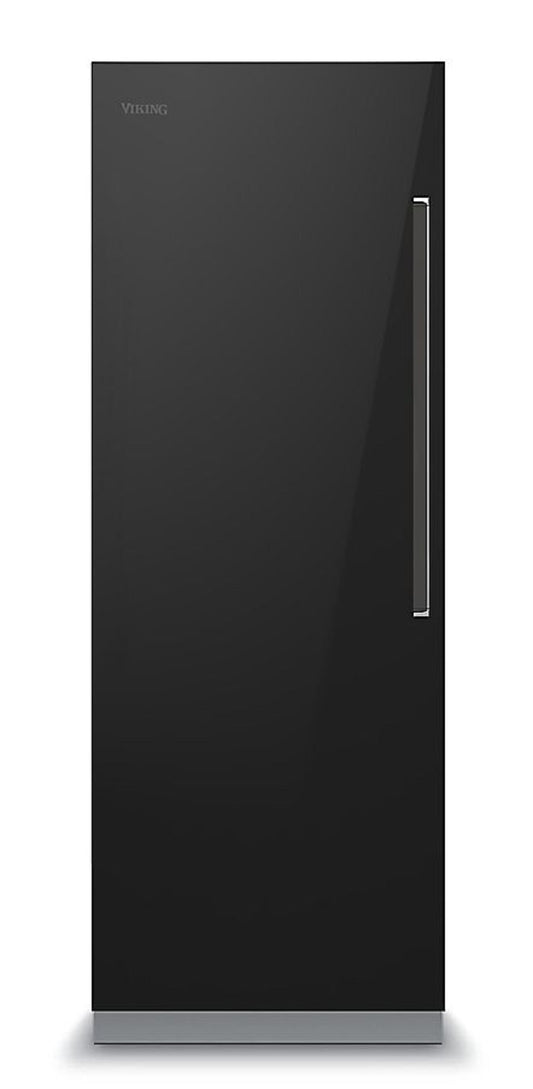 VIKING RVL Refrigerator Door Panel - RVL Black Glass Black - MVRDP6301LBG