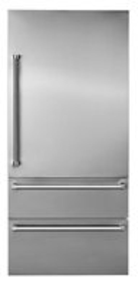 VIKING 7 Series Refrigerator Door Panel - VIBDP36R STAINLESS STEEL OR COLOR DOOR PANEL Black - VIBDP36RON