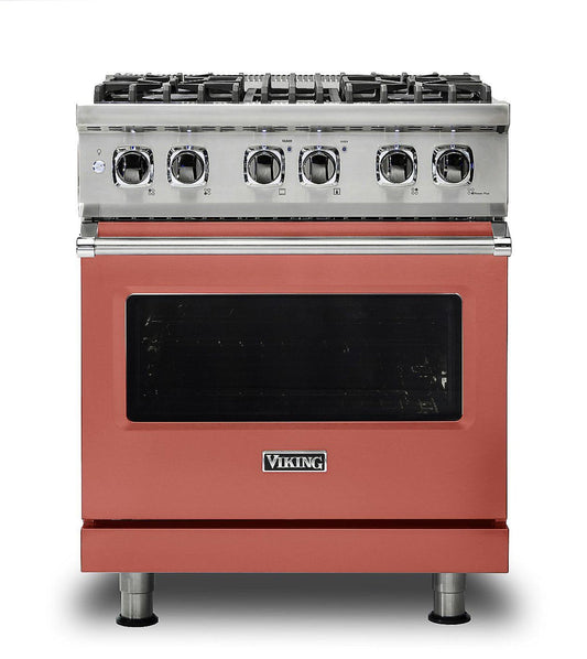 VIKING 30" Dual Fuel Range Viking 5 Series Red - VDR5304BSCLP
