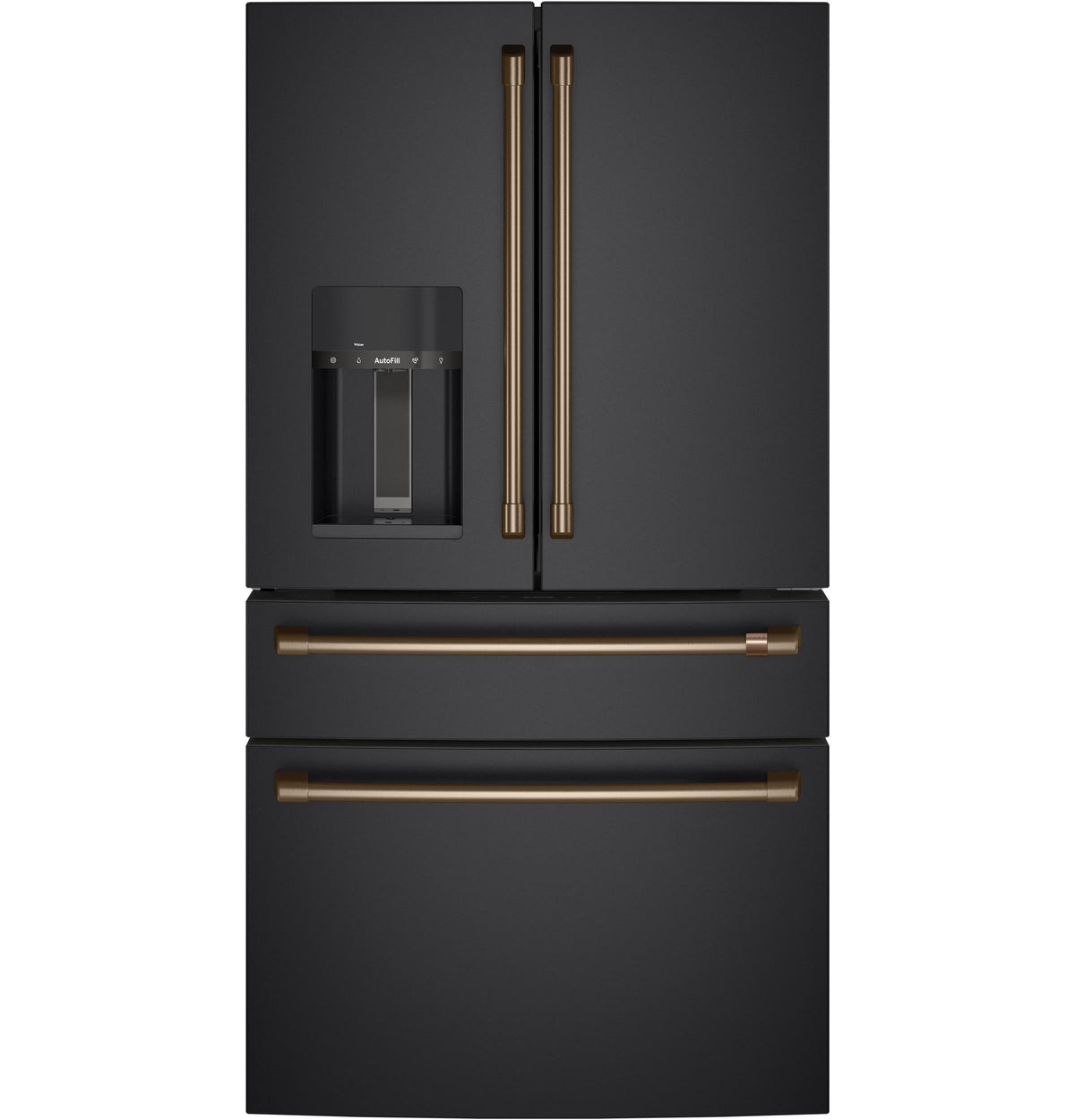 CAFE CVE28DP3ND1 CAFé™ ENERGY STAR® 27.8 Cu. Ft. Smart 4-Door French-Door Refrigerator Black