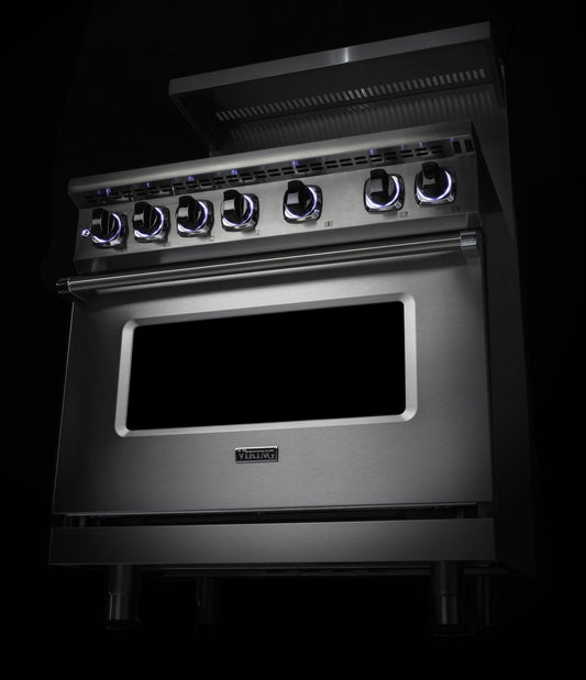 VIKING 36" Dual Fuel Range - VDR7362 Viking 7 Series Yellow - VDR73624GDA