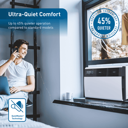 FRIEDRICH KCVM24B30A Friedrich K hl Inverter 24,000 BTU 230V Smart Window/Wall Air Conditioner - Cool only