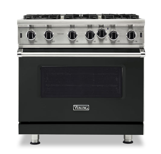 VIKING 36" Open Burner Gas Range Viking 5 Series Bronze - VGIC53626BAN