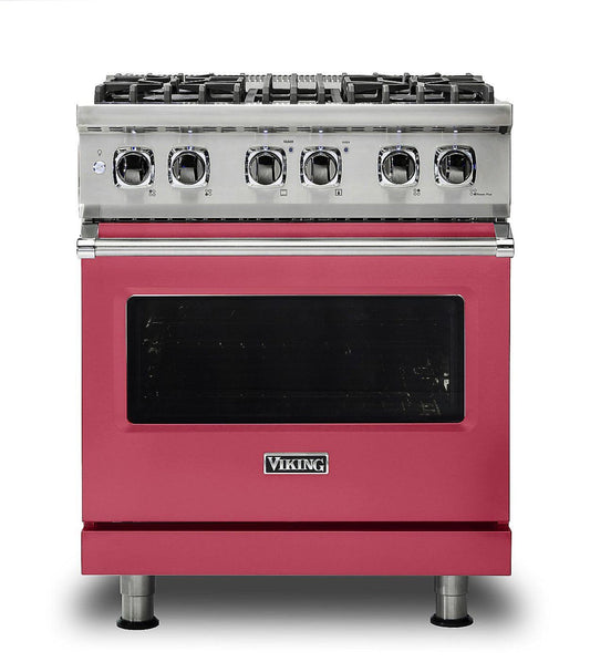 VIKING 30" Dual Fuel Range Viking 5 Series Red - VDR5304BVA