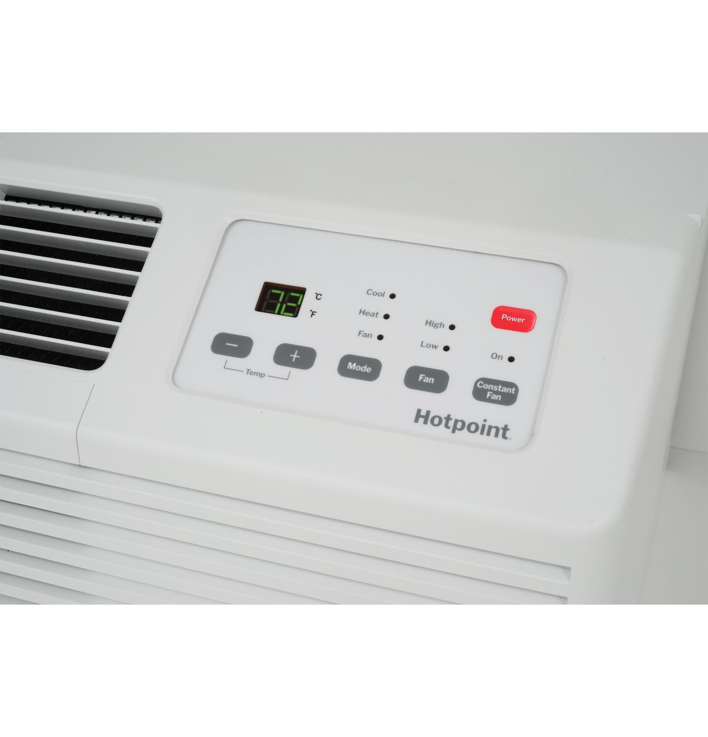 HOTPOINT Hotpoint PTAC with Electric Heat 7,000 BTU, 230/208V, 20amp White - AHES07D3XXA