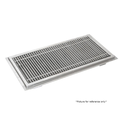 John Boos FTSG-1260 60" W x 12" D Floor Trough - JBFTSG1260