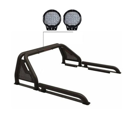 GLRB-01B-PL69B Black Horse Gladiator Roll Bar Kit - BLKRB01BPL69B
