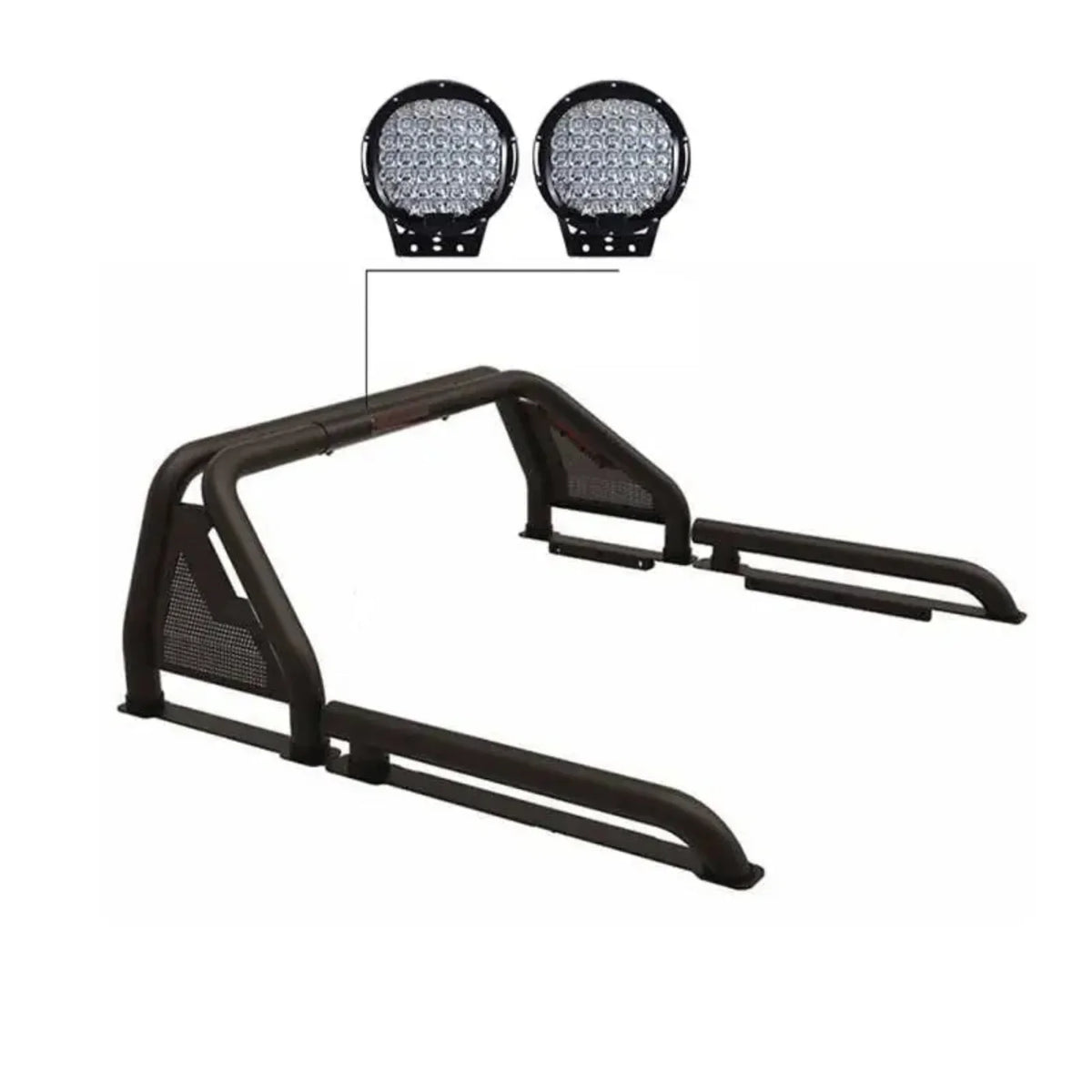 GLRB-01B-PL69B Black Horse Gladiator Roll Bar Kit - BLKRB01BPL69B