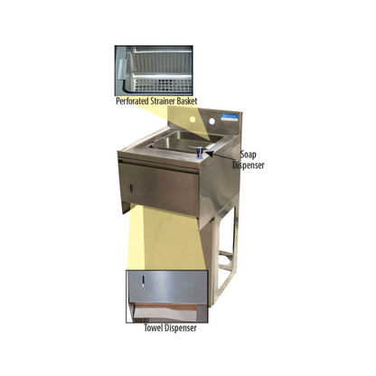 BK Resources UBB-18-1012HST-15 Bar Equipment - UBB-18-1012HST-15