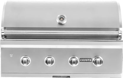Haven 96" Coyote Outdoor Kitchen Island w/ 2 Drawer Cabinet | HCOY96DRAW - HCOY96DRAW
