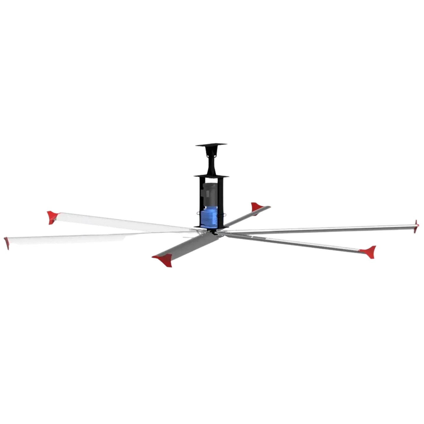 Canarm Hexa-Lite HVLS 14 Foot Blade Industrial Fan New - 6L14-115-1