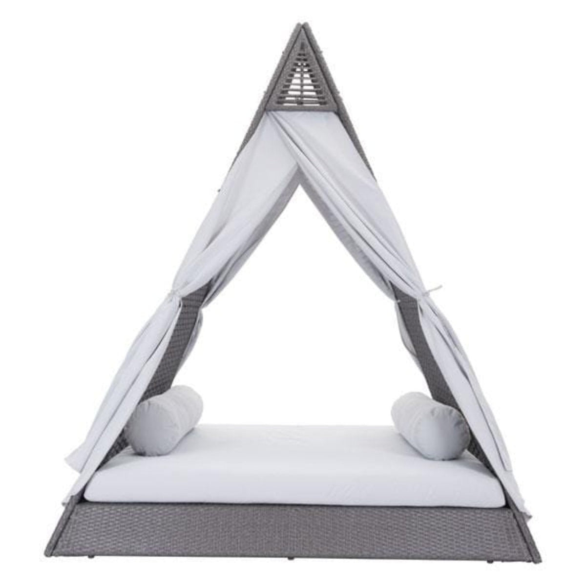 77" X 79" X 9" Gray And Light Gray Albany Daybed - 309023