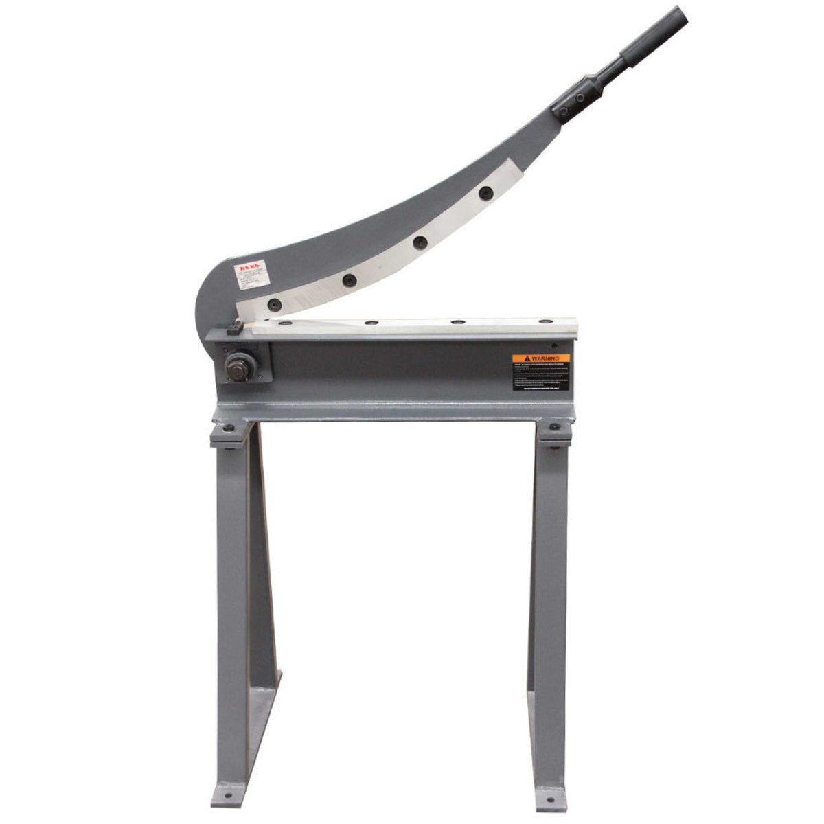 Kaka industrial HS-20 Guillotine Metal Shear, 20 in Bed Width, 16 Gauge/1.5 mm Metal Guillotine Shear with a Stand for Construction Work Sheet Metal Fabrication Plate Cutting Cutter - 172107
