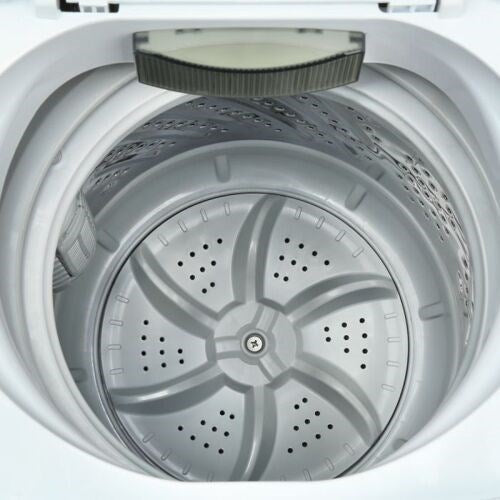Magic Chef - 0.9 cu. ft. Compact Topload Washer Wash Machines - MCSTCW09W2