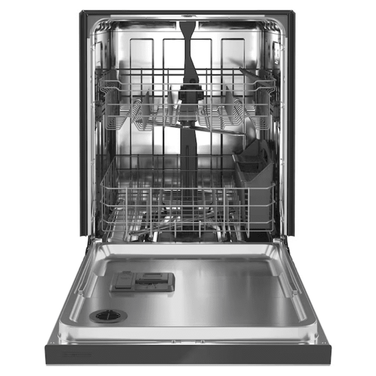 Maytag Front Control 24-in Built-In Dishwasher Fingerprint Resistant Stainless Steel , 50-dBA - MDB4949SKZ